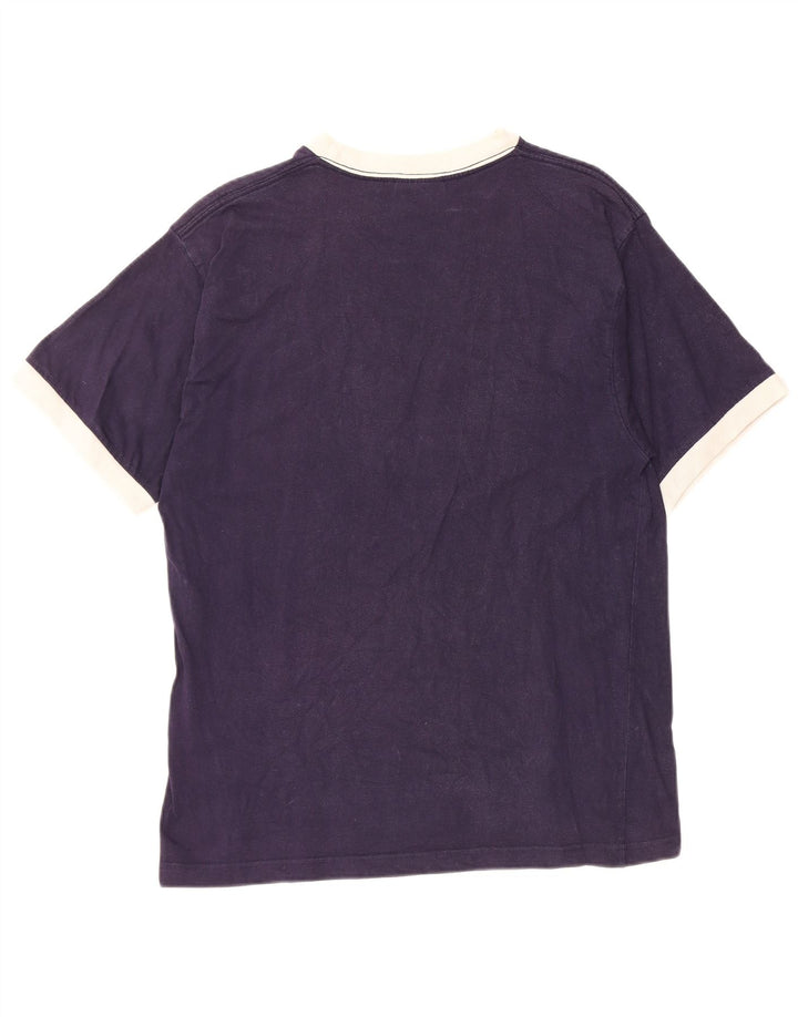 Ανδρικό γραφικό T-Shirt FILA Top Medium Navy Blue από βαμβάκι