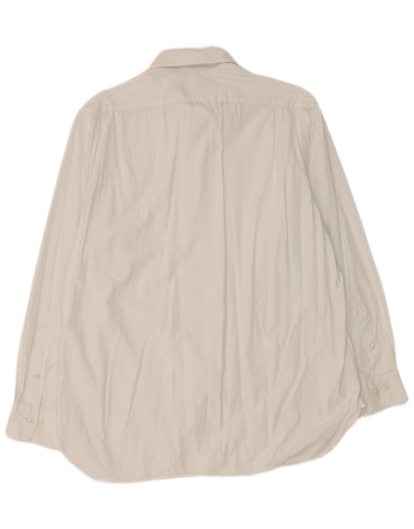 Ανδρικό πουκάμισο Polo Ralph Lauren Μέγεθος 17 XL Λευκό βαμβακερό
