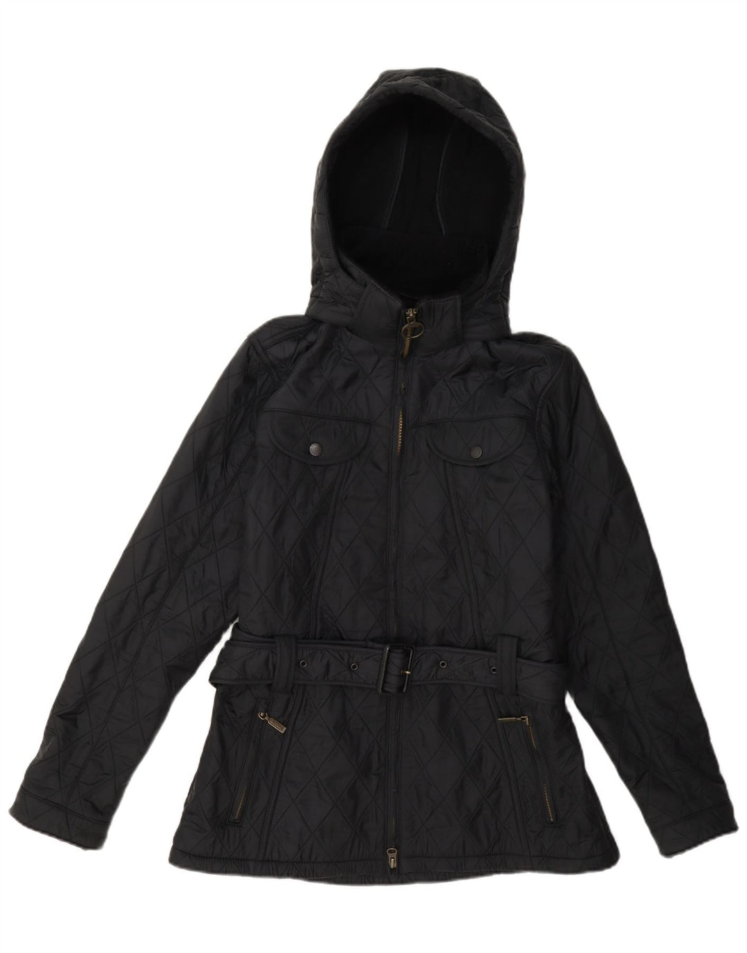 Γυναικείο καπιτονέ μπουφάν Barbour UK 12 Medium Grey Polyamide
