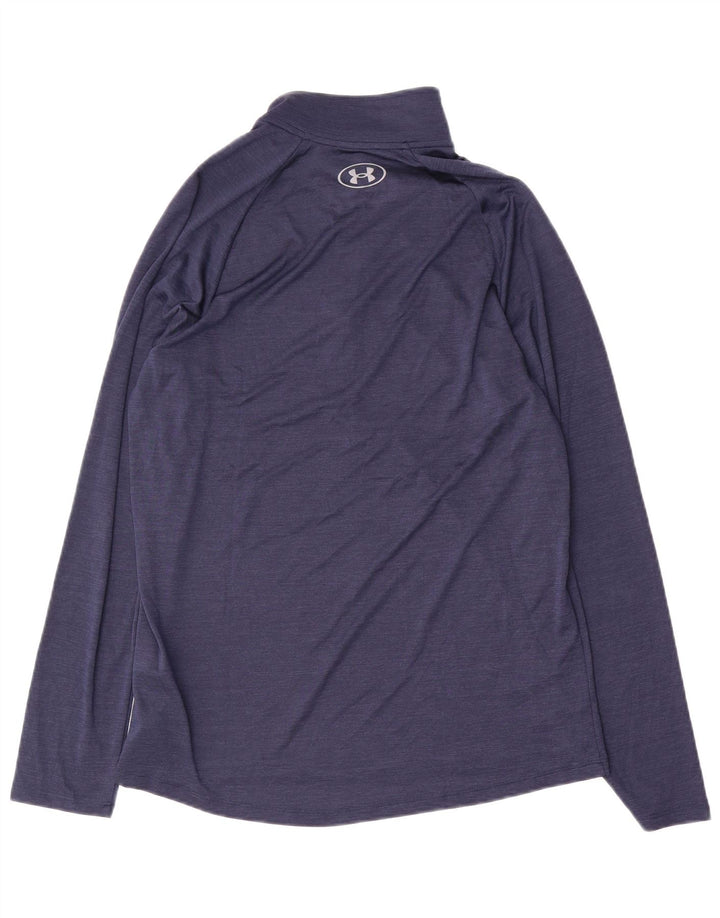 Ανδρική φόρμα πουλόβερ με φερμουάρ Under Armour Top Medium Navy Blue