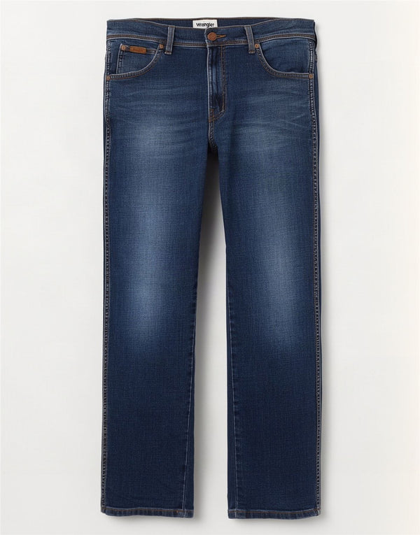 Wrangler Ανδρικό Texas Straight Jeans W34 L32 Navy Blue Cotton