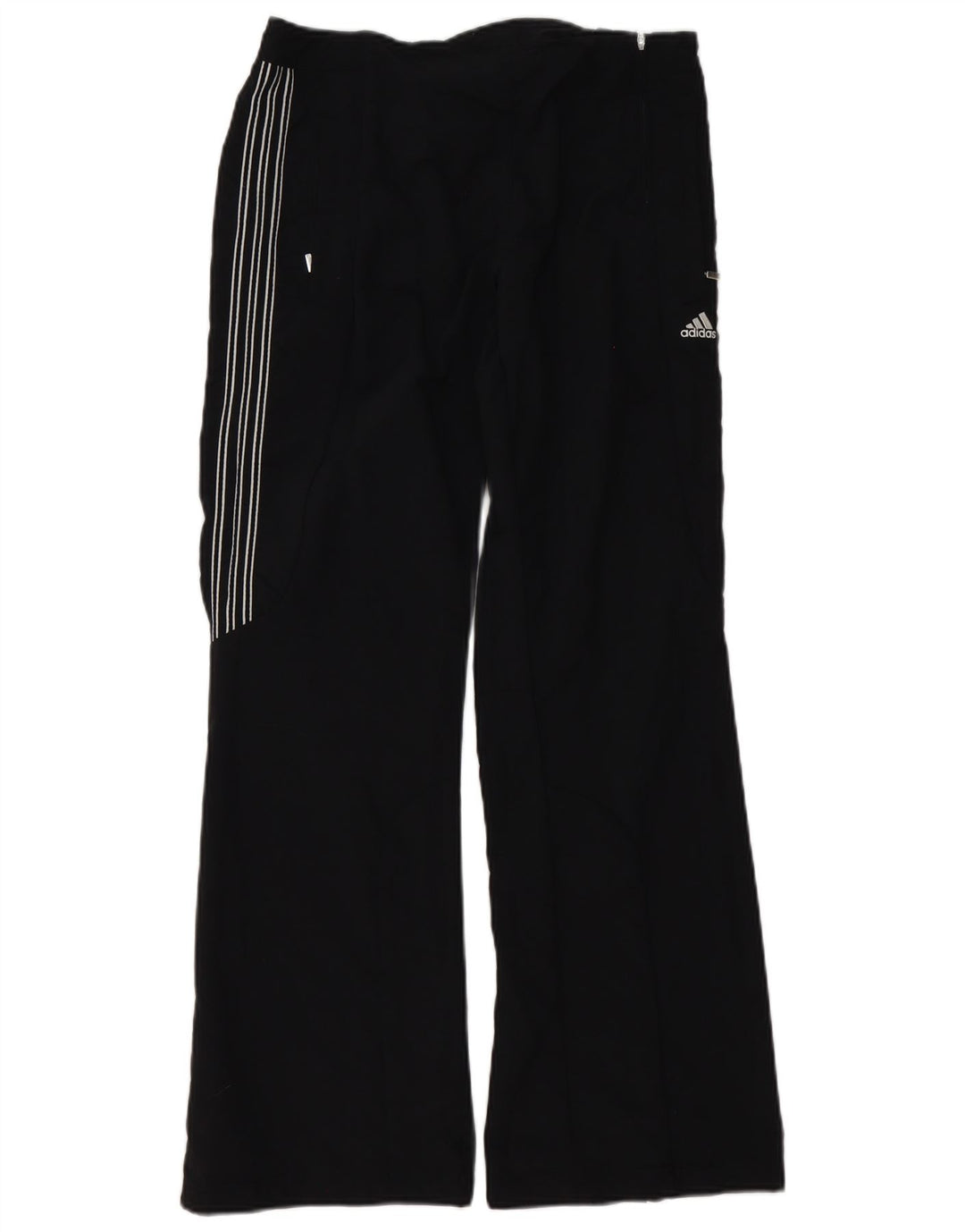 Γυναικεία αθλητική φόρμα Adidas Παντελόνι UK 14 Μεσαίο Μαύρο Πολυεστέρα