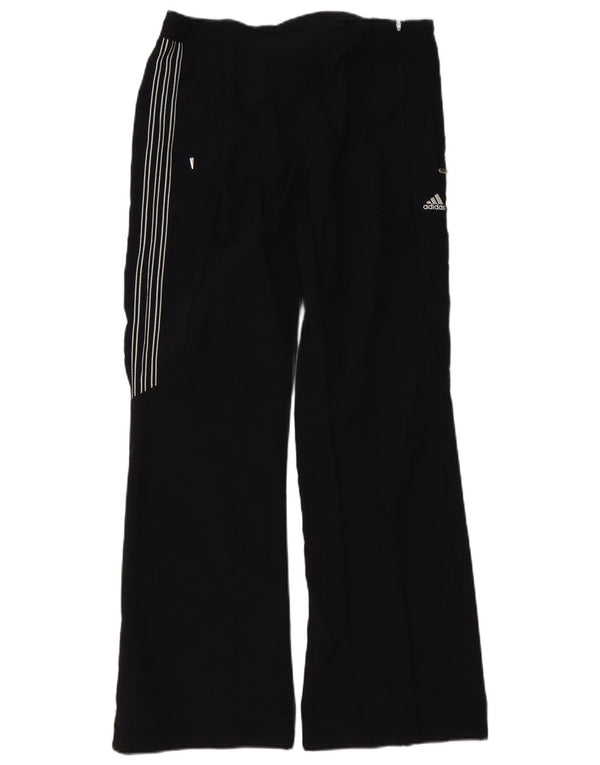 Γυναικεία αθλητική φόρμα Adidas Παντελόνι UK 14 Μεσαίο Μαύρο Πολυεστέρα
