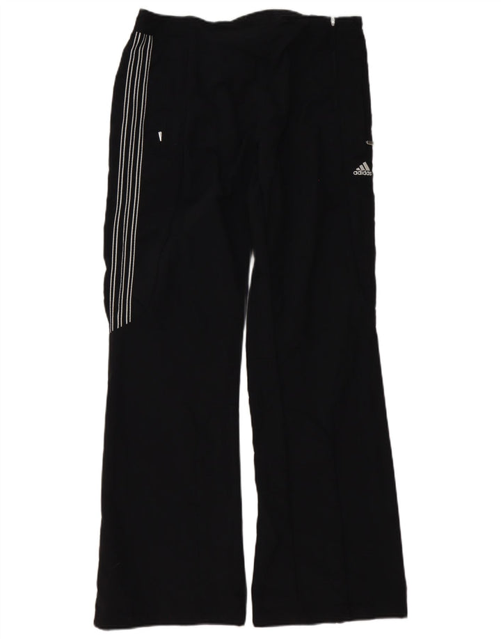 Γυναικεία αθλητική φόρμα Adidas Παντελόνι UK 14 Μεσαίο Μαύρο Πολυεστέρα