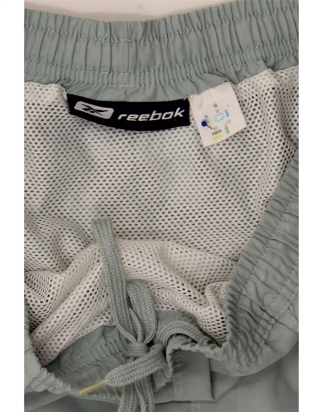 Ανδρικό αθλητικό σορτς Reebok από μεσαίο μπλε πολυεστέρα