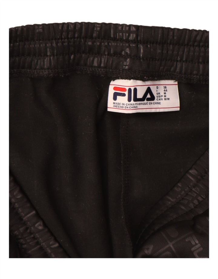 Γυναικεία φόρμα γραφικών Fila Παντελόνι UK 14 Medium Black Colourblock