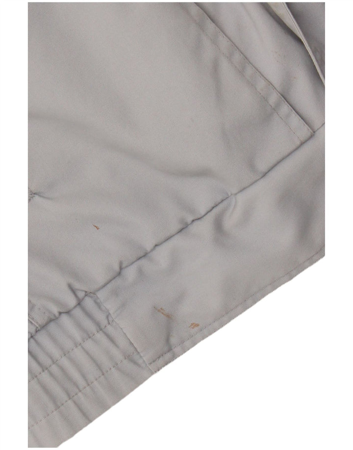 C&A Mens Utility Jacket UK 36 Small Grey Polyester