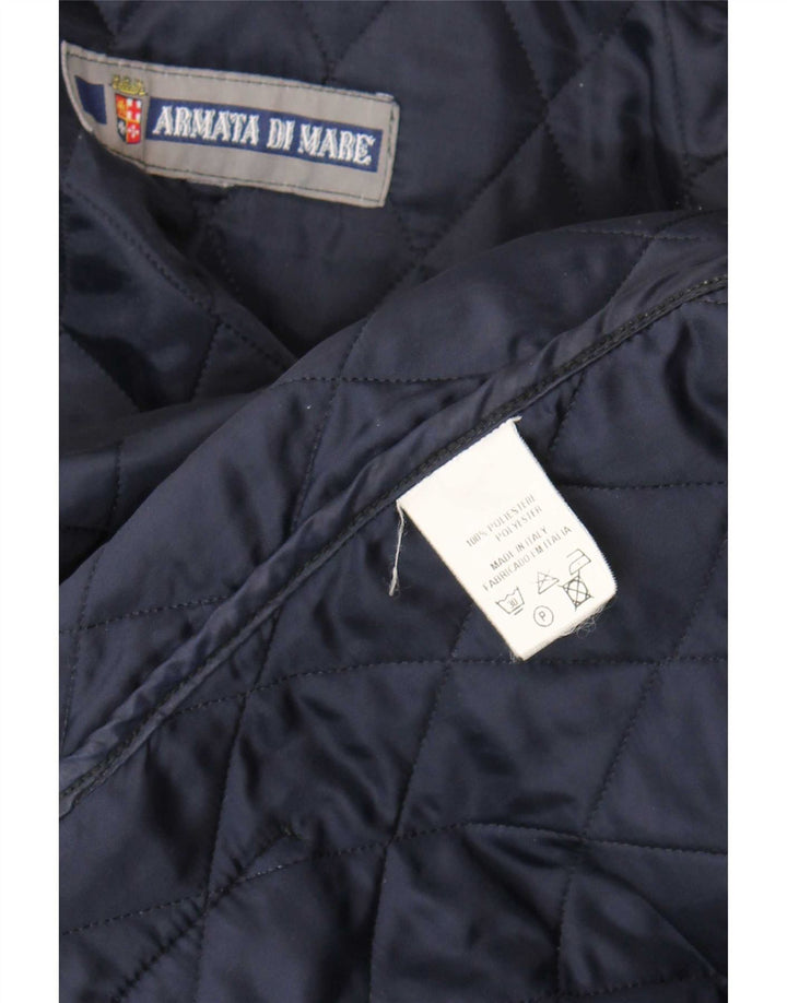 Ανδρικό καπιτονέ μπουφάν Armata Di Mare UK 40 Large Navy Blue Polyester