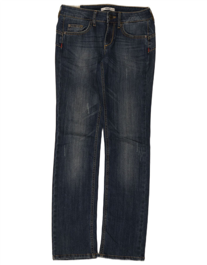 Liu Jo Γυναικεία Bootcut Jeans W28 L31 Navy Blue