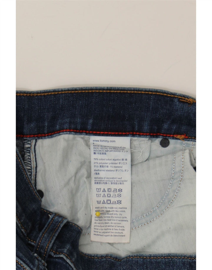 TOMMY HILFIGER Womens Slim Jeans US 8 Medium W30 L29 Blue Cotton Vintage Tommy Hilfiger and Second-Hand Tommy Hilfiger from Messina Hembry 