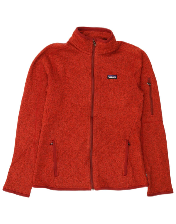 Γυναικεία αθλητική φόρμα Patagonia Top Jacket UK 10 Small Red Flecked Polyester