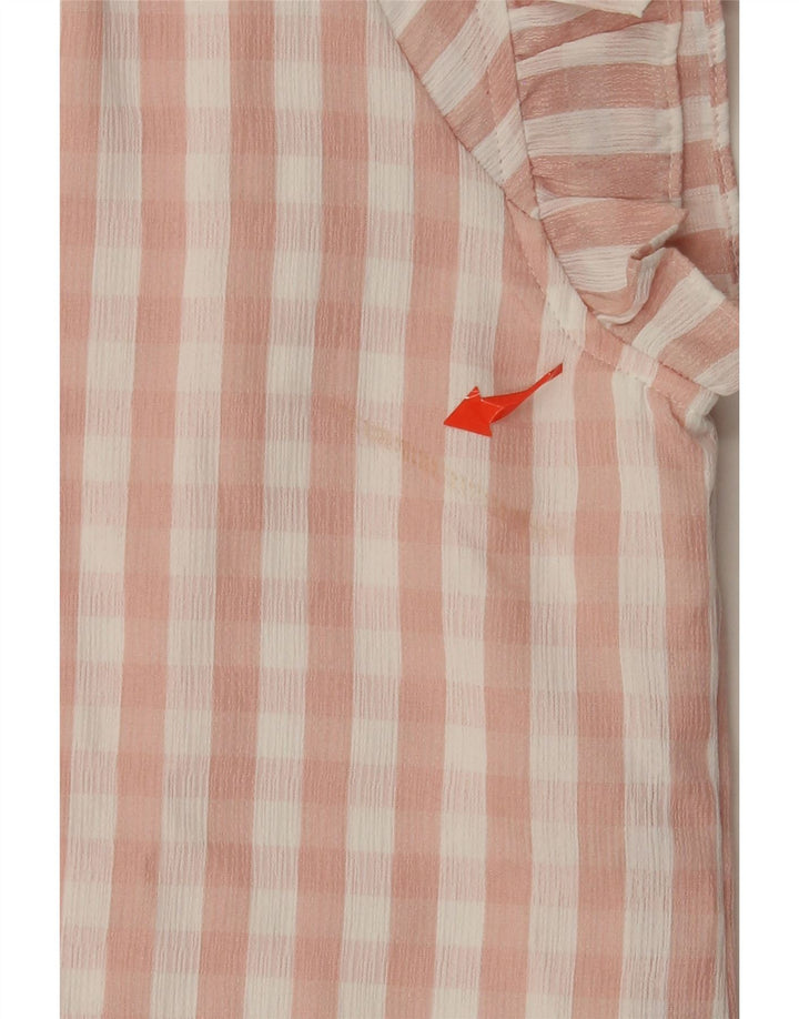 Γυναικείο φόρεμα με θήκη DKNY EU 42 Μεγάλο ροζ Gingham Polyester