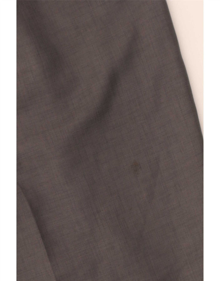 Farah Ανδρικό παντελόνι Chino με καρφίτσες W38 L33 Γκρι Πολυεστέρας