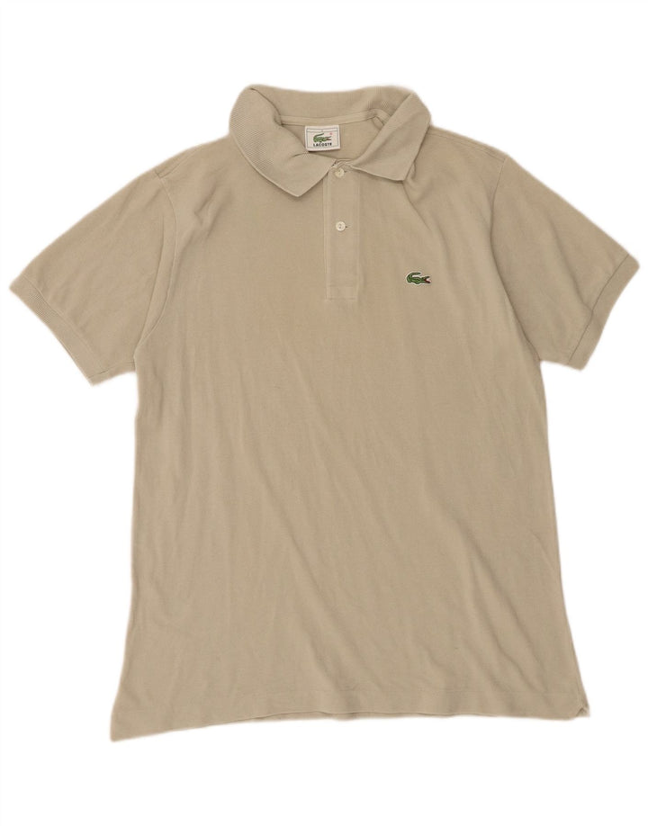 Ανδρικό μπλουζάκι πόλο Lacoste, Μέγεθος 4, Μεσαίο πράσινο βαμβακερό