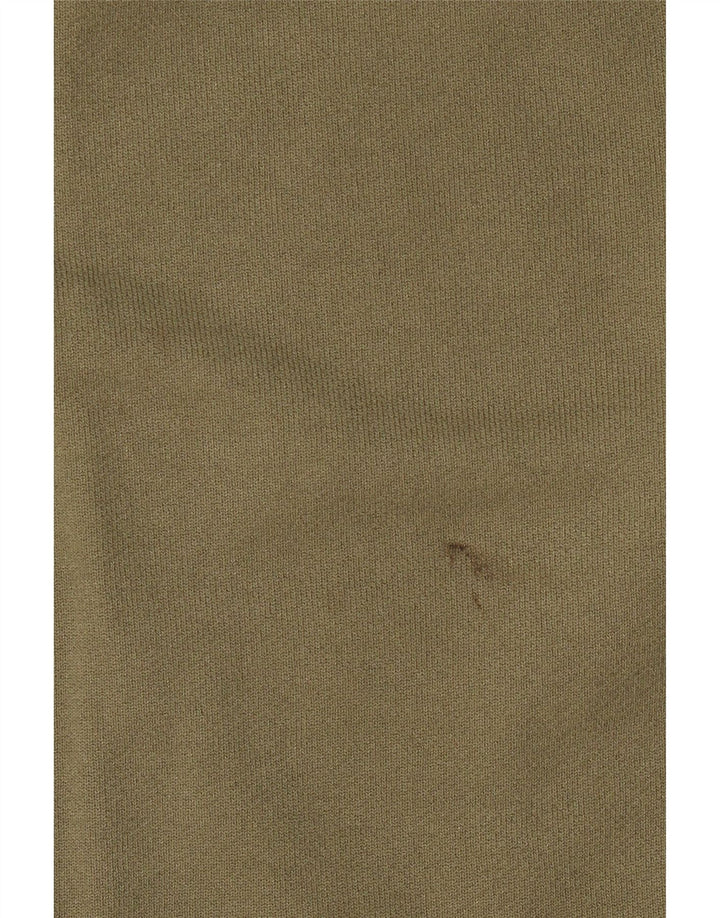 Ανδρικό γραφικό αθλητικό σορτς NIKE από μεσαίο χακί βαμβακερό