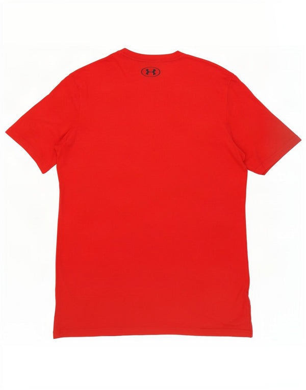 Ανδρικό γραφικό μπλουζάκι Under Armour Top Medium Red