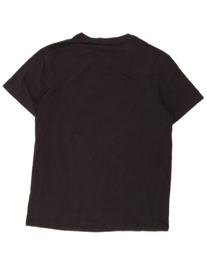 Ανδρικό T-Shirt Ted Baker Top Μεσαίο μαύρο βαμβακερό