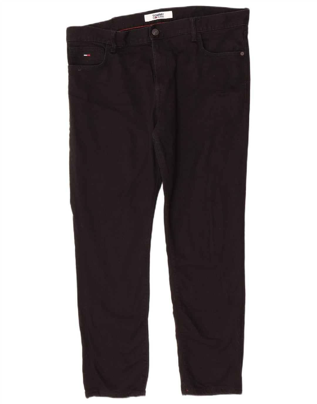 Tommy Hilfiger Ανδρικό Slim Jeans W38 L30 Μαύρο βαμβακερό
