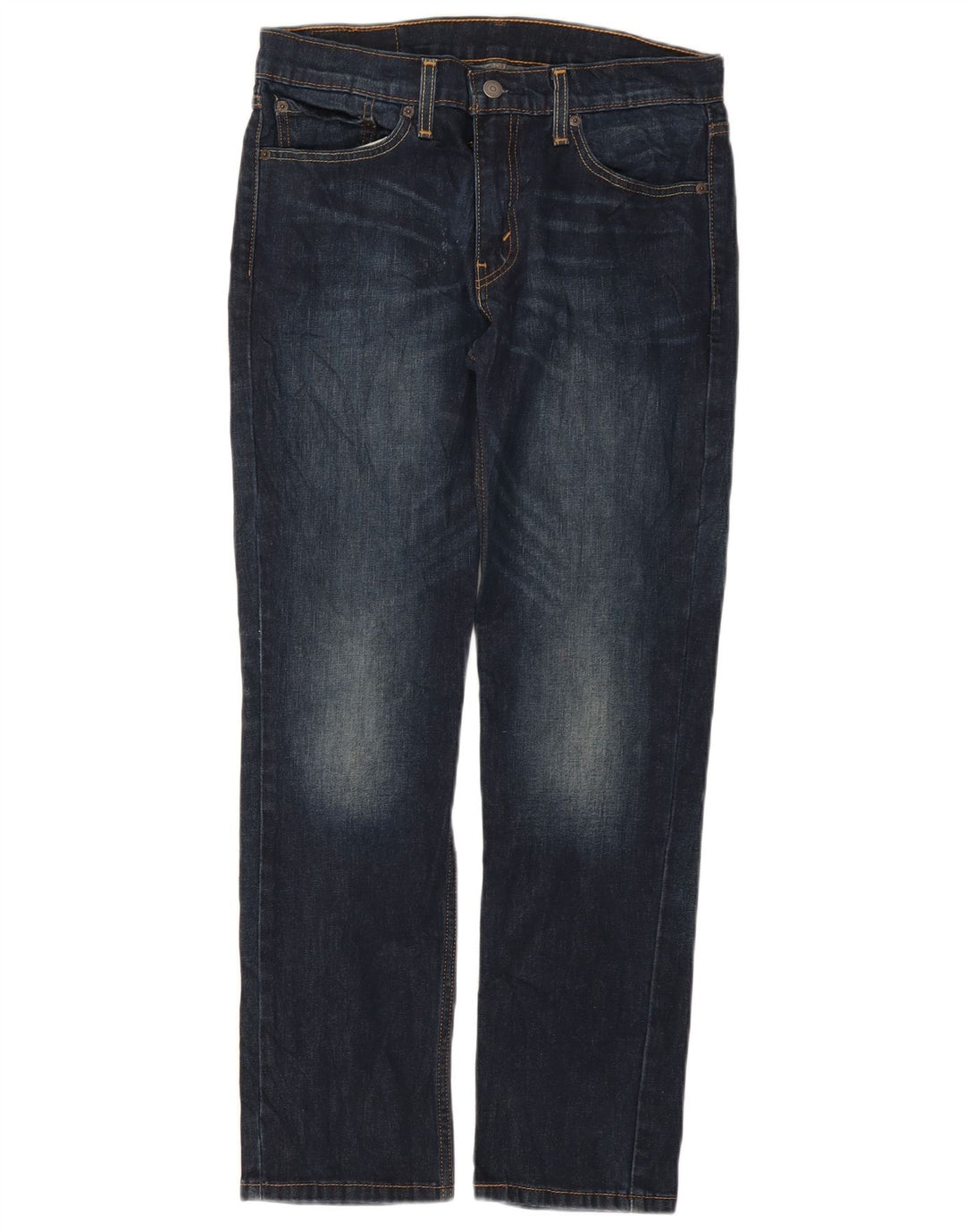 Levi's Mens 511 Slim Jeans W32 L30 Navy Blue Cotton