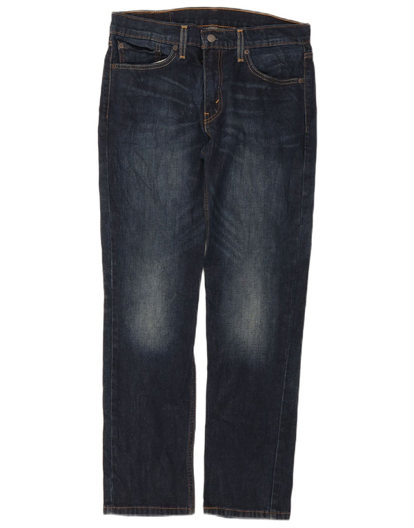 Levi's Mens 511 Slim Jeans W32 L30 Navy Blue Cotton