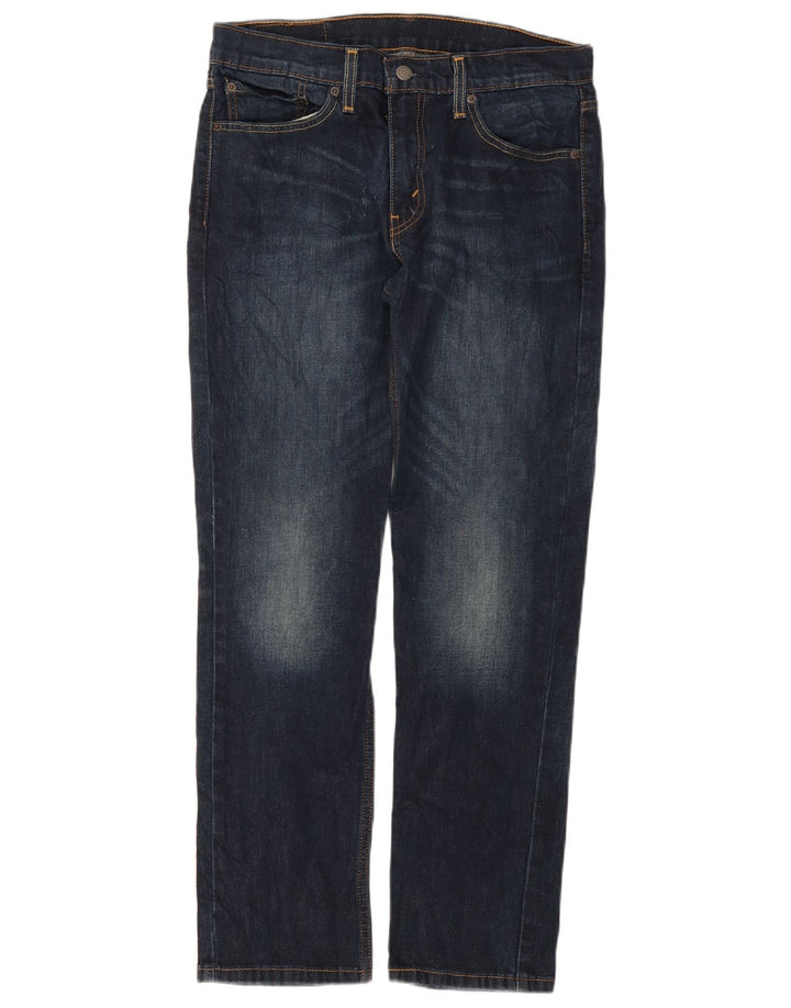Levi's Mens 511 Slim Jeans W32 L30 Navy Blue Cotton