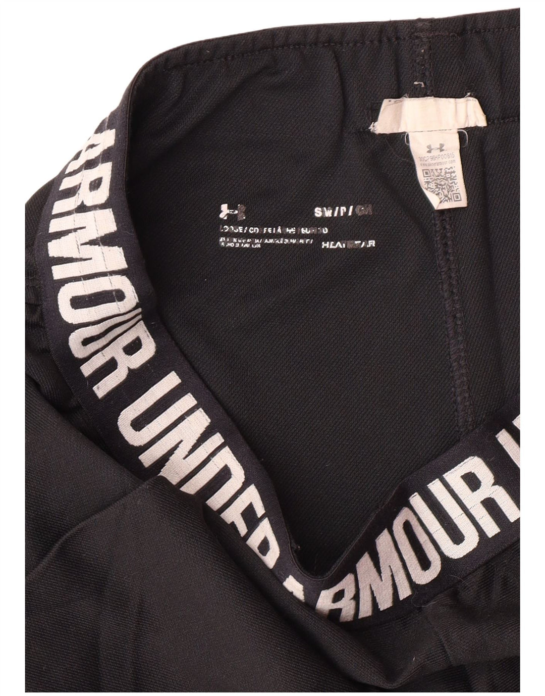 Γραφικό αθλητικό σορτς UNDER Armour Γυναικείο Heat Gear UK 10 Small Black