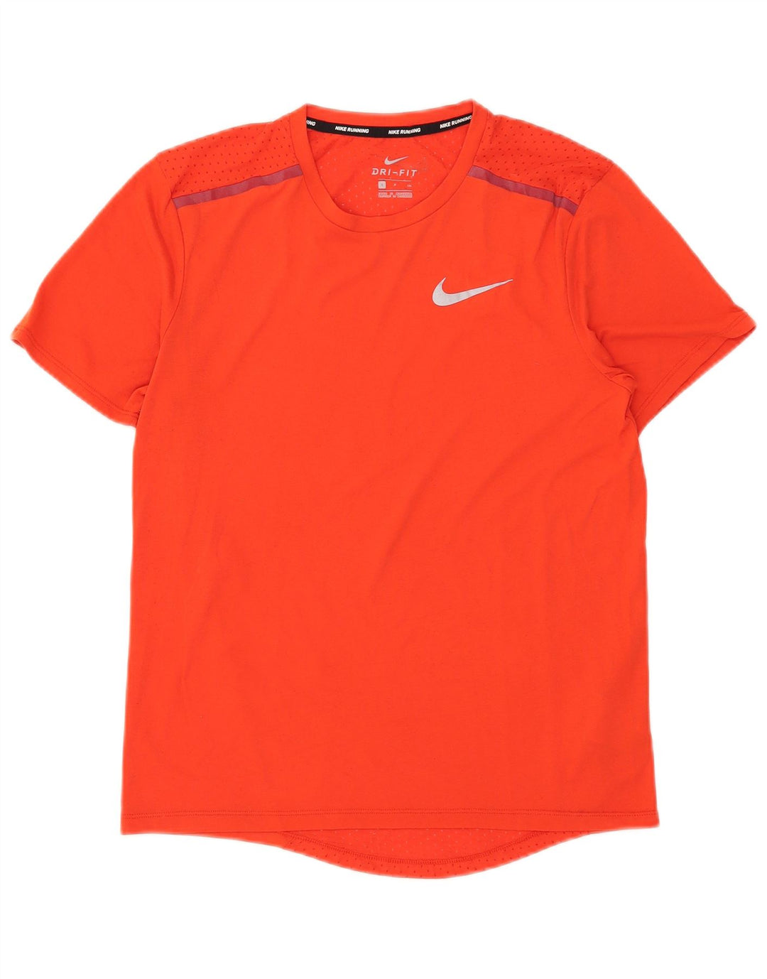 Ανδρικό μπλουζάκι Nike Dri Fit T-shirt, μικρό κόκκινο πολυεστέρα