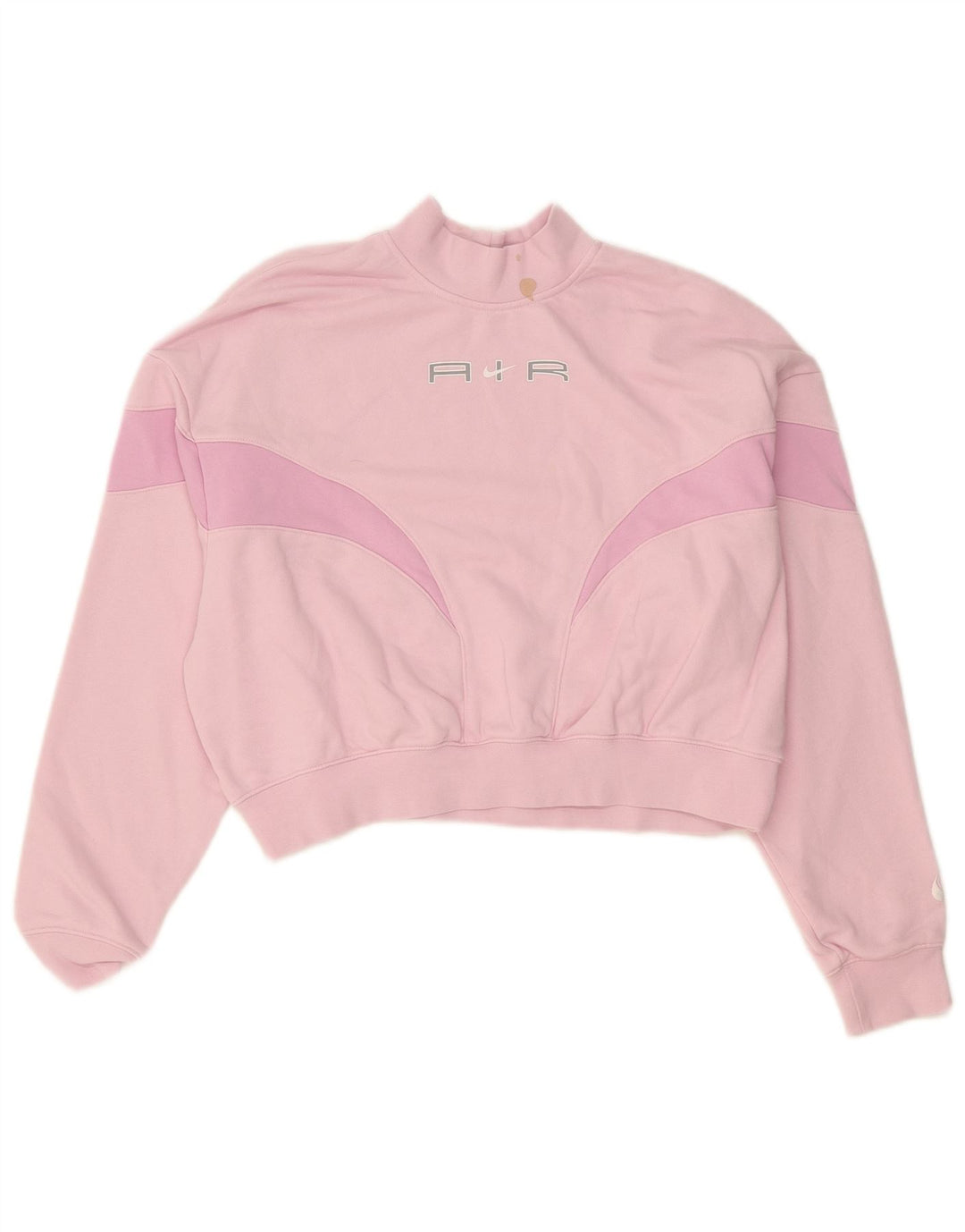 Γυναικείο φούτερ Nike με γραφικά Crop Jumper UK 14 Medium Pink