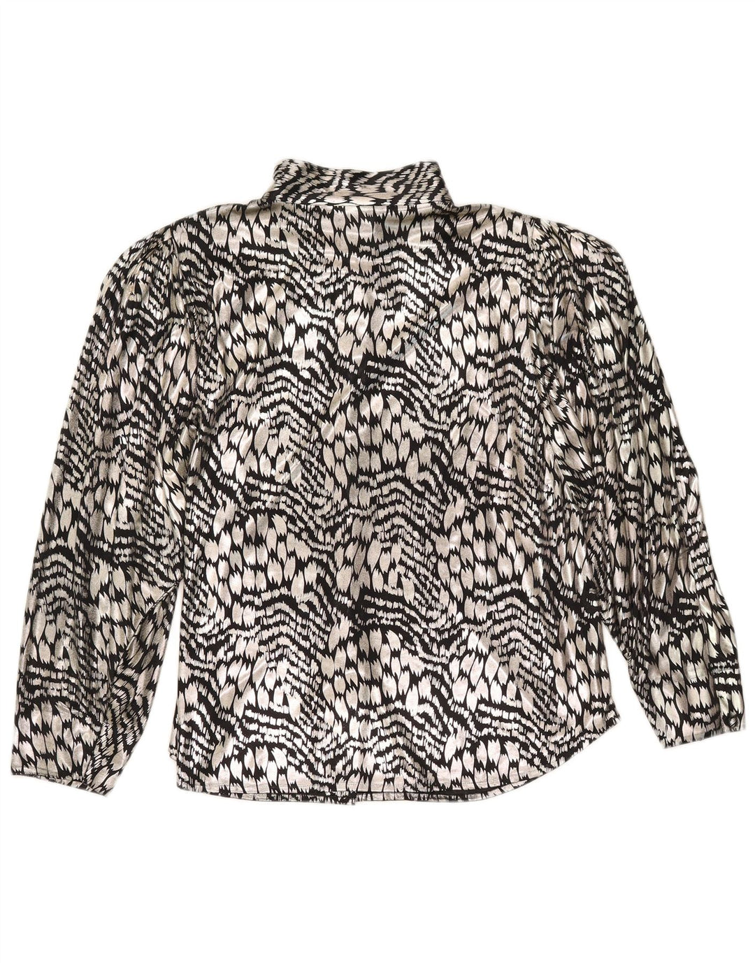 Yessica Γυναικείο πουκάμισο μπλούζα EU 44 XL Silver Animal Print Polyester
