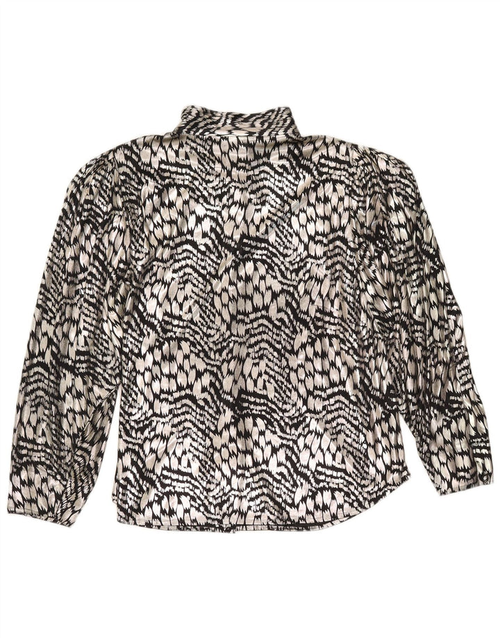 Yessica Γυναικείο πουκάμισο μπλούζα EU 44 XL Silver Animal Print Polyester