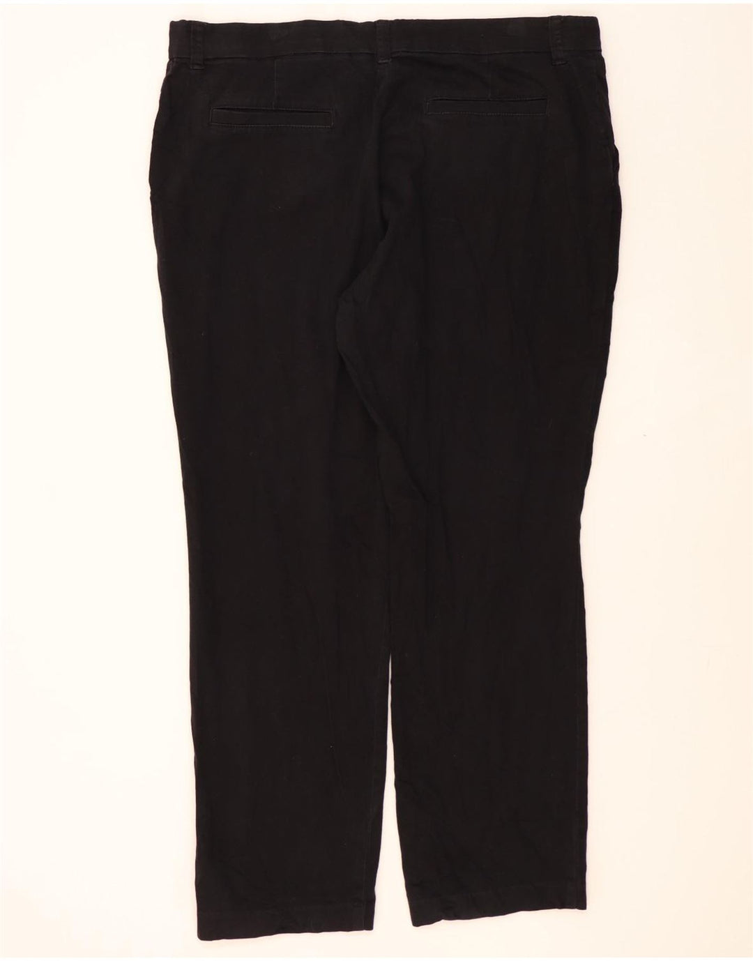 LEE Womens Straight Chino Trousers W38 L30 Black Vintage Lee and Second-Hand Lee from Messina Hembry 