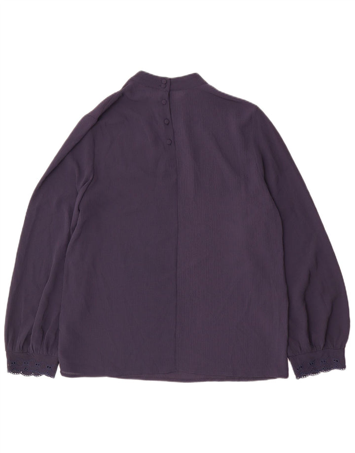 Γυναικεία μακρυμάνικη μπλούζα Marks & Spencer Top UK 12 Medium Navy Blue