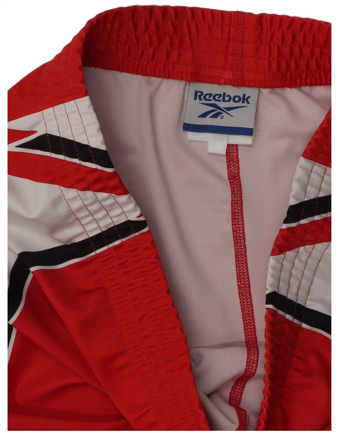 Ανδρική αθλητική φόρμα Reebok Παντελόνι Small Red Colourblock Polyester