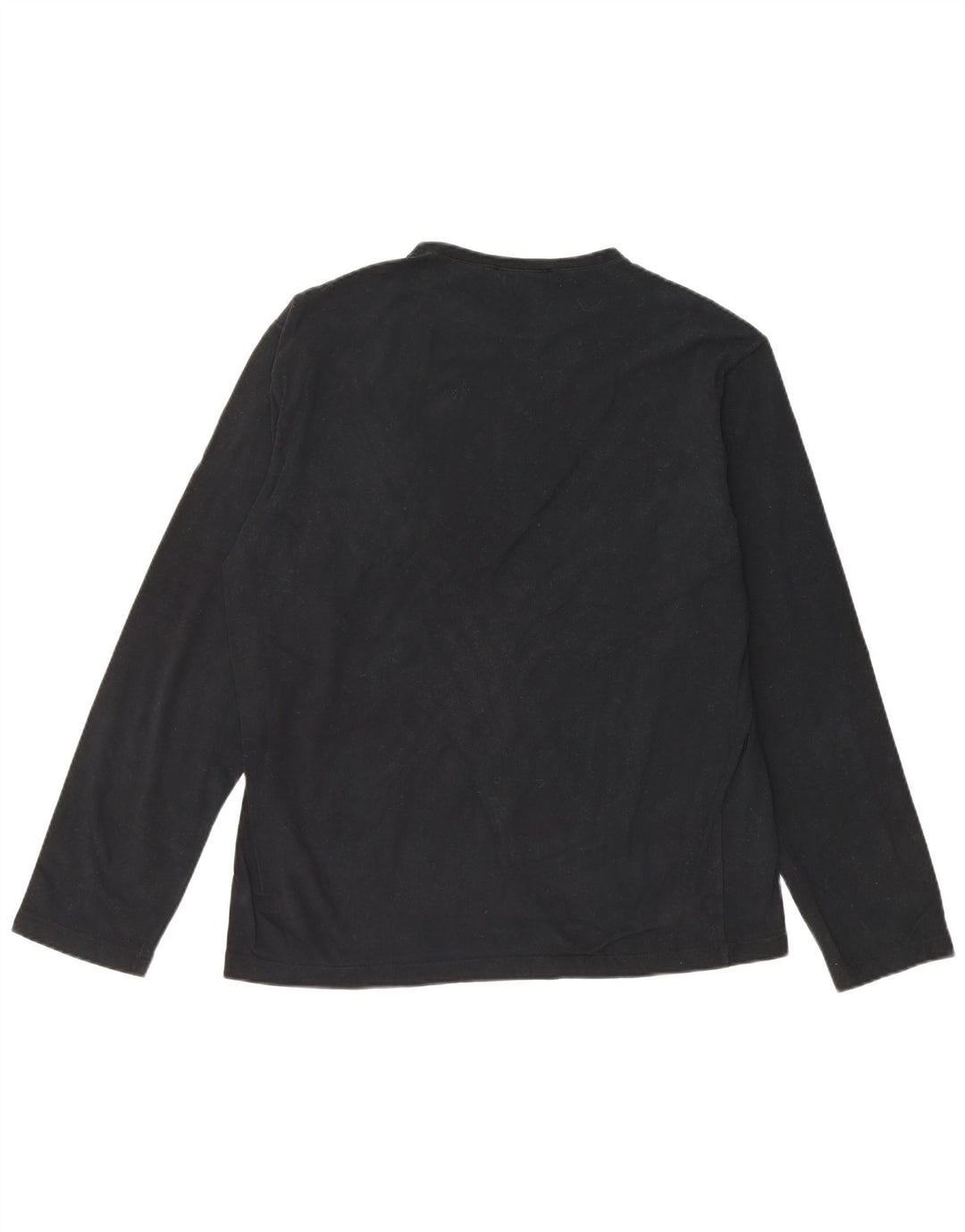 FRED PERRY Ανδρικό τοπ μακρυμάνικο XL μαύρο βαμβακερό