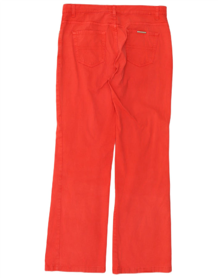 Trussardi Γυναικείο Bootcut Casual Παντελόνι W29 L29 Κόκκινο βαμβακερό