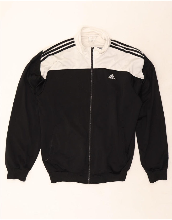 Ανδρική φόρμα Adidas Top Jacket UK 48/50 XL Μαύρο Colourblock Πολυεστέρας