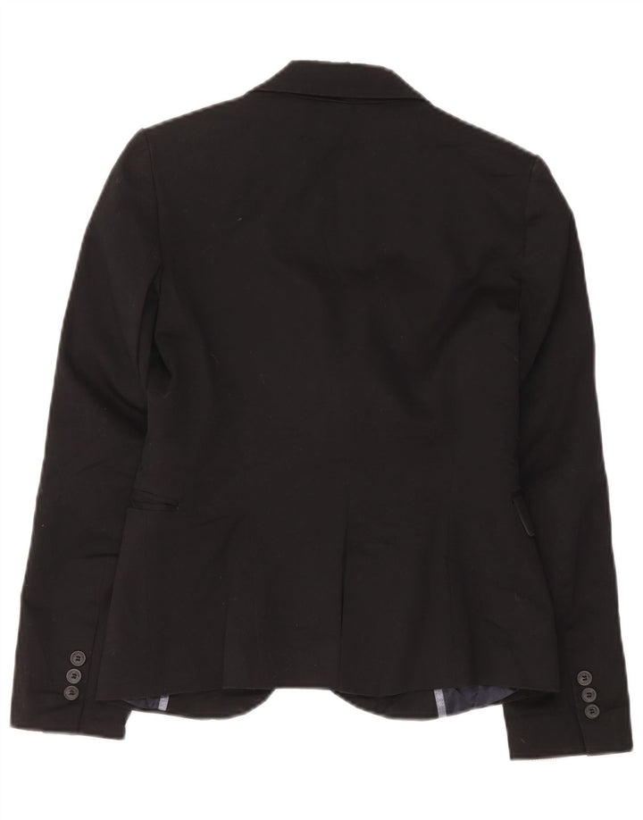 Zara Γυναικείο σακάκι 1 κουμπιού Blazer UK 12 Medium Black