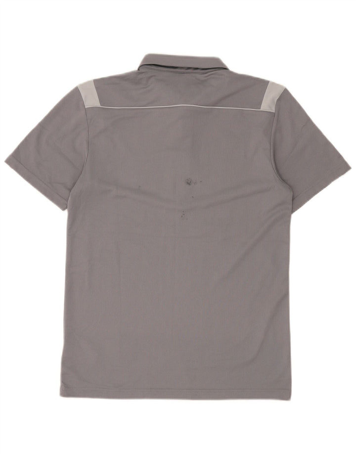 Ανδρικό πουκάμισο Adidas Climalite Polo Small Grey Colourblock Polyester