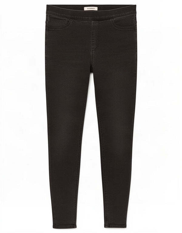 Marks & Spencer Γυναικεία Jegging Τζιν UK 12 Medium W30 L26 Black Cotton