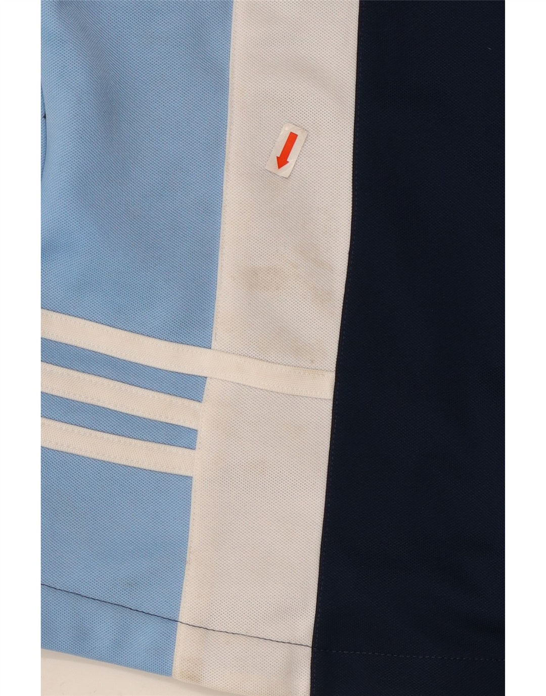 Γυναικεία αθλητική φόρμα ADIDAS Top Jacket UK 16 Large Navy Blue Colourblock