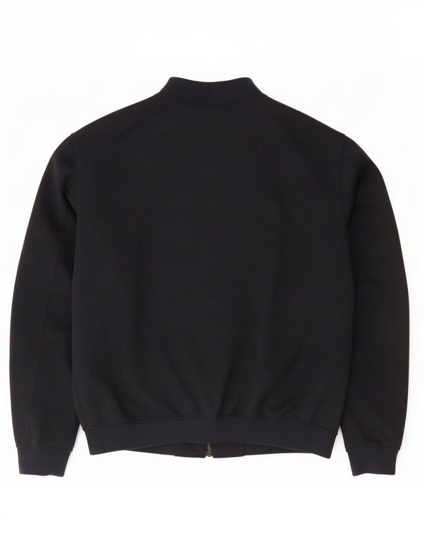 Zara Ανδρικό Bomber Jacket UK 42 XL Navy Blue Polyester