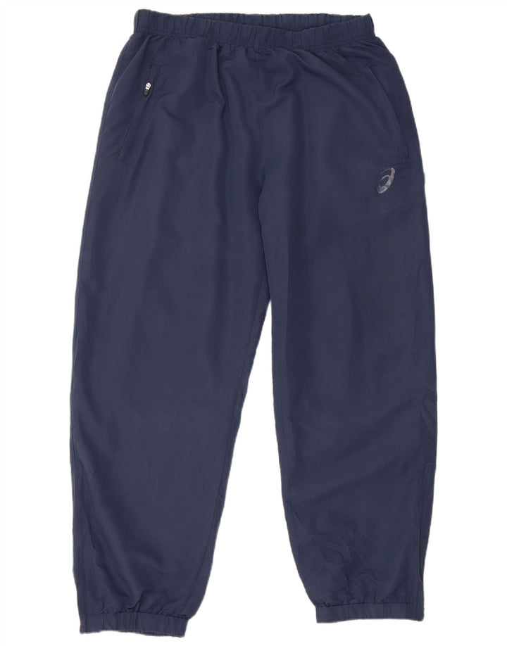 ASICS Ανδρική αθλητική φόρμα Παντελόνι Joggers XL Navy Blue Polyester