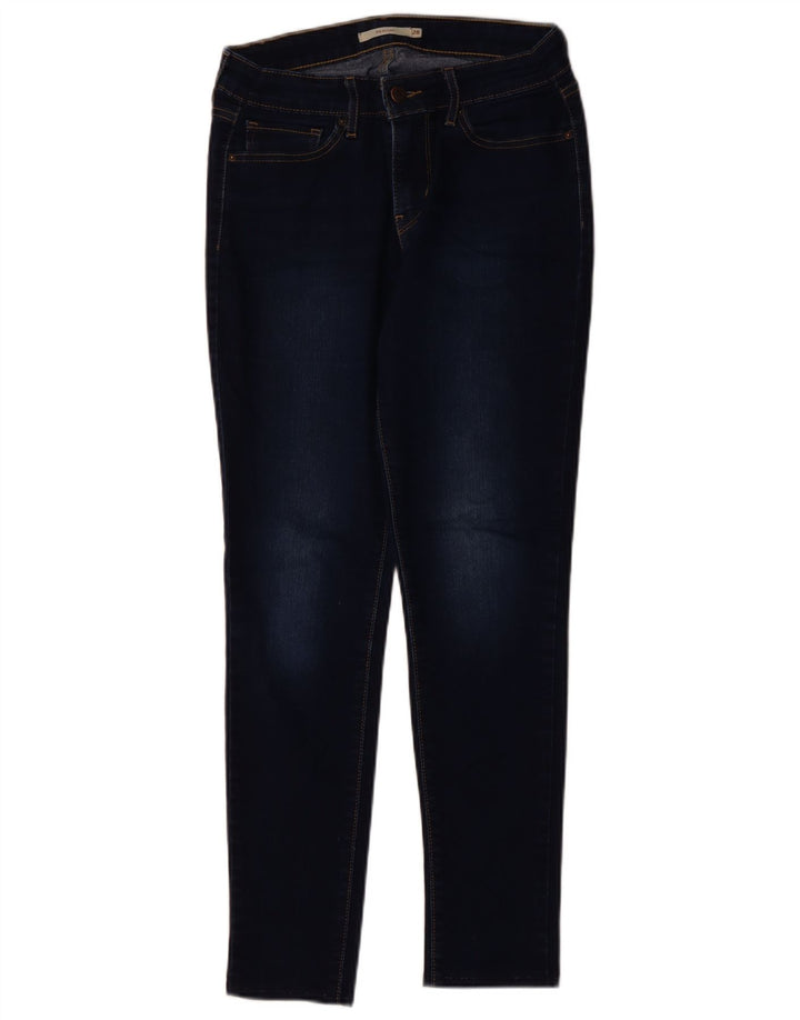 LEVI'S Γυναικείο 711 Skinny Jeans W28 L28 Navy Blue