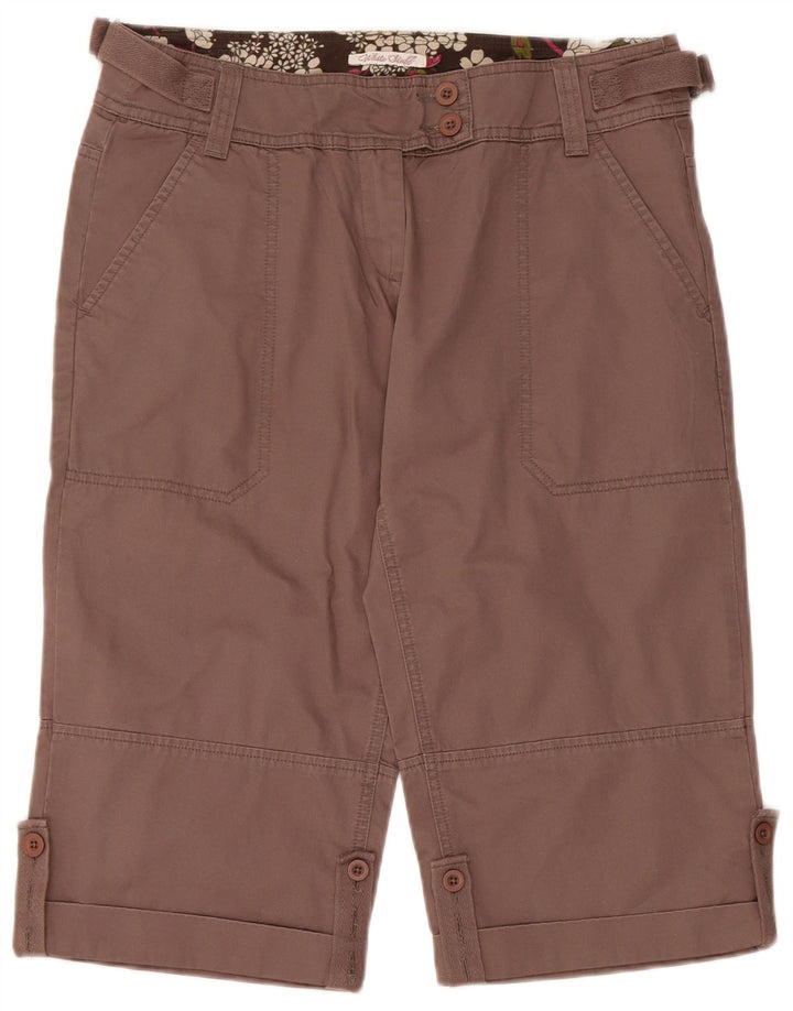 White Stuff Γυναικείο βερμούδα Chino σορτς UK 12 Medium W32 Καφέ βαμβακερό