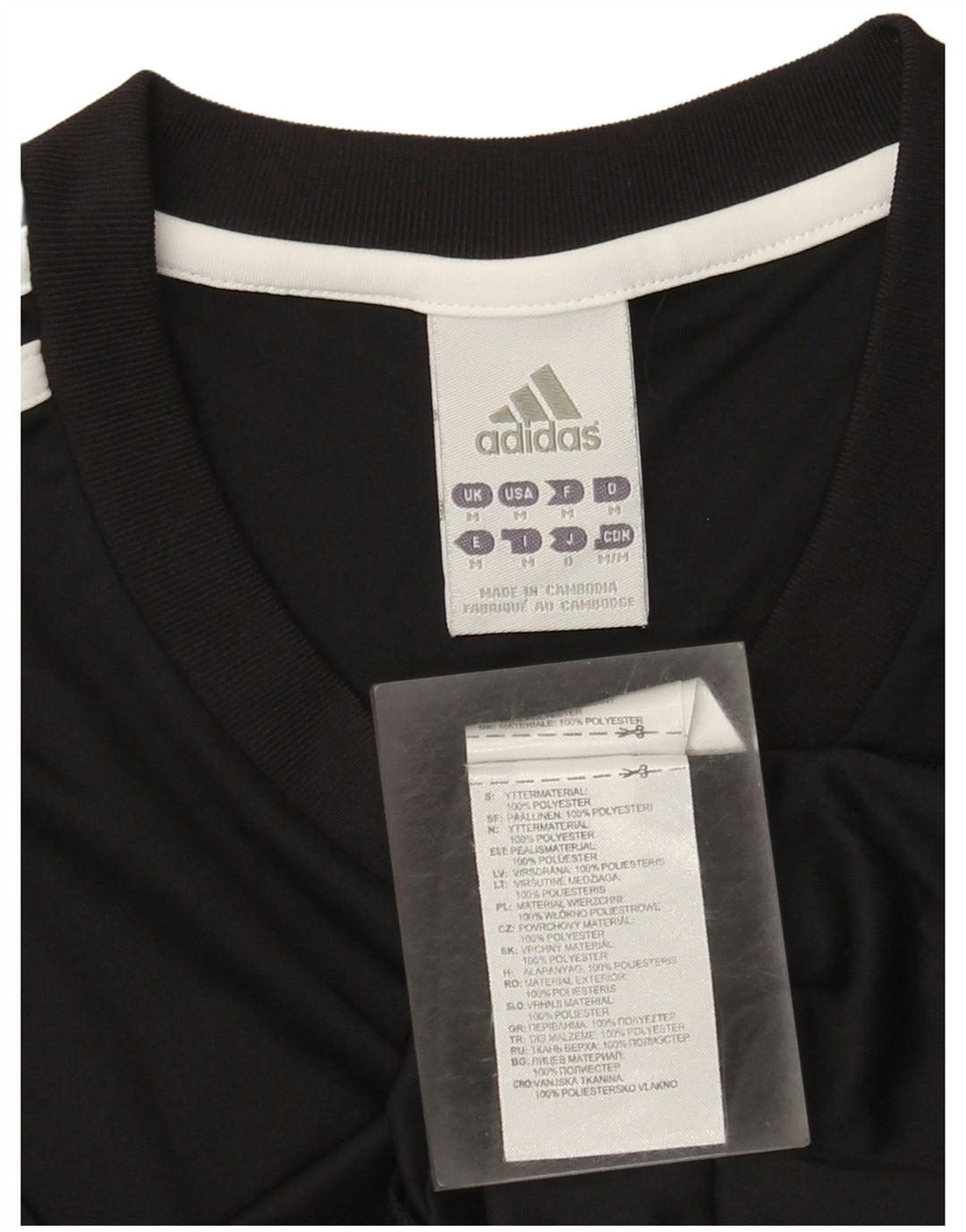 Ανδρικό T-Shirt Climalite Adidas Top Medium Black Polyester