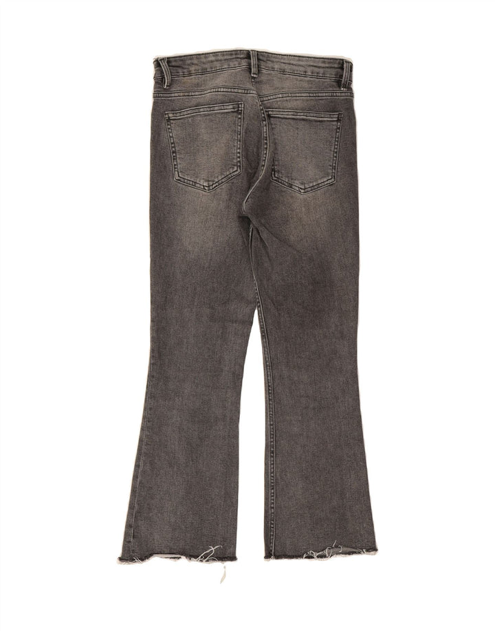 ZARA Womens Bootcut Jeans EU 38 Small W28 L25 Grey Cotton Vintage Zara and Second-Hand Zara from Messina Hembry 