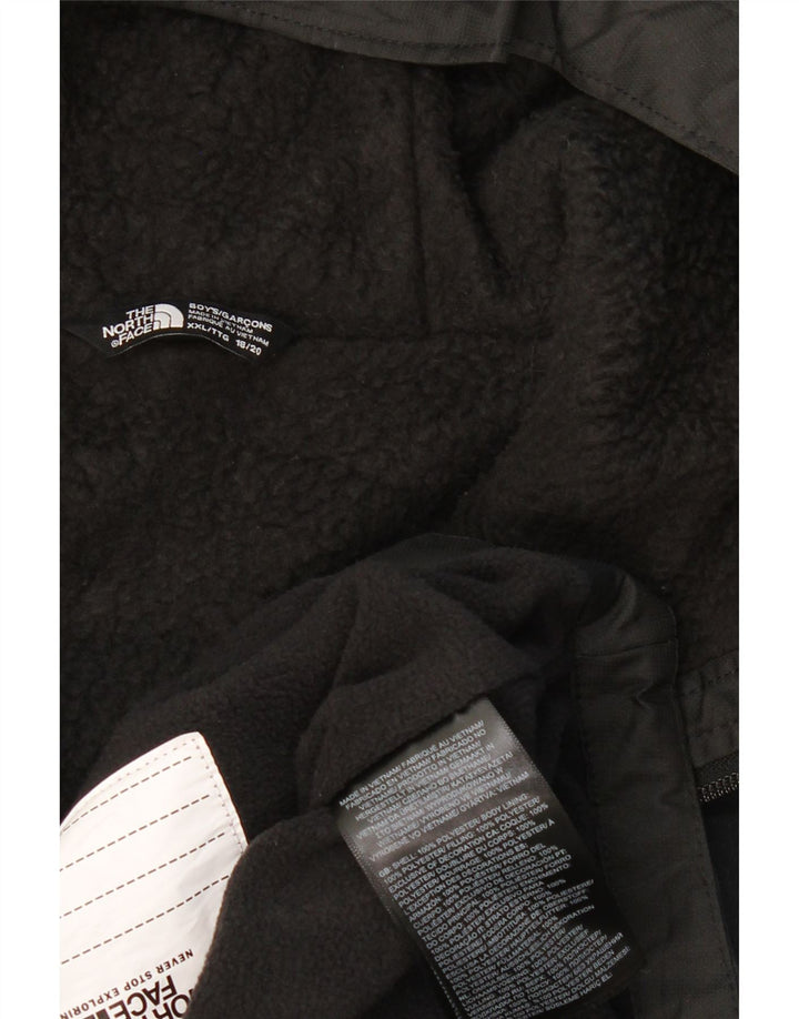 THE NORTH FACE Αγόρια με κουκούλα αντιανεμικό μπουφάν 15-16 ετών 2XL μαύρο