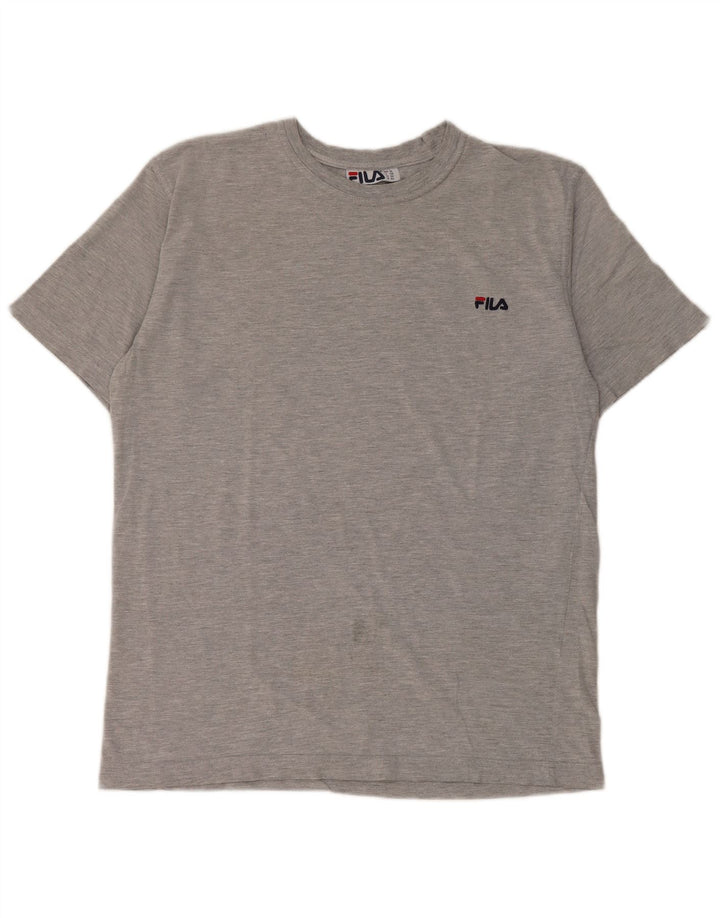 Ανδρικό T-Shirt Fila Top IT 50 μεσαίου γκρι βαμβακερό