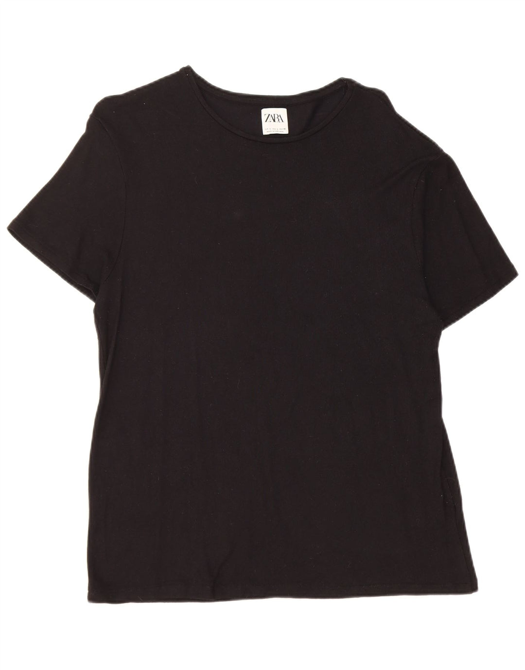 Zara Γυναικείο T-Shirt Top UK 16 Large Black
