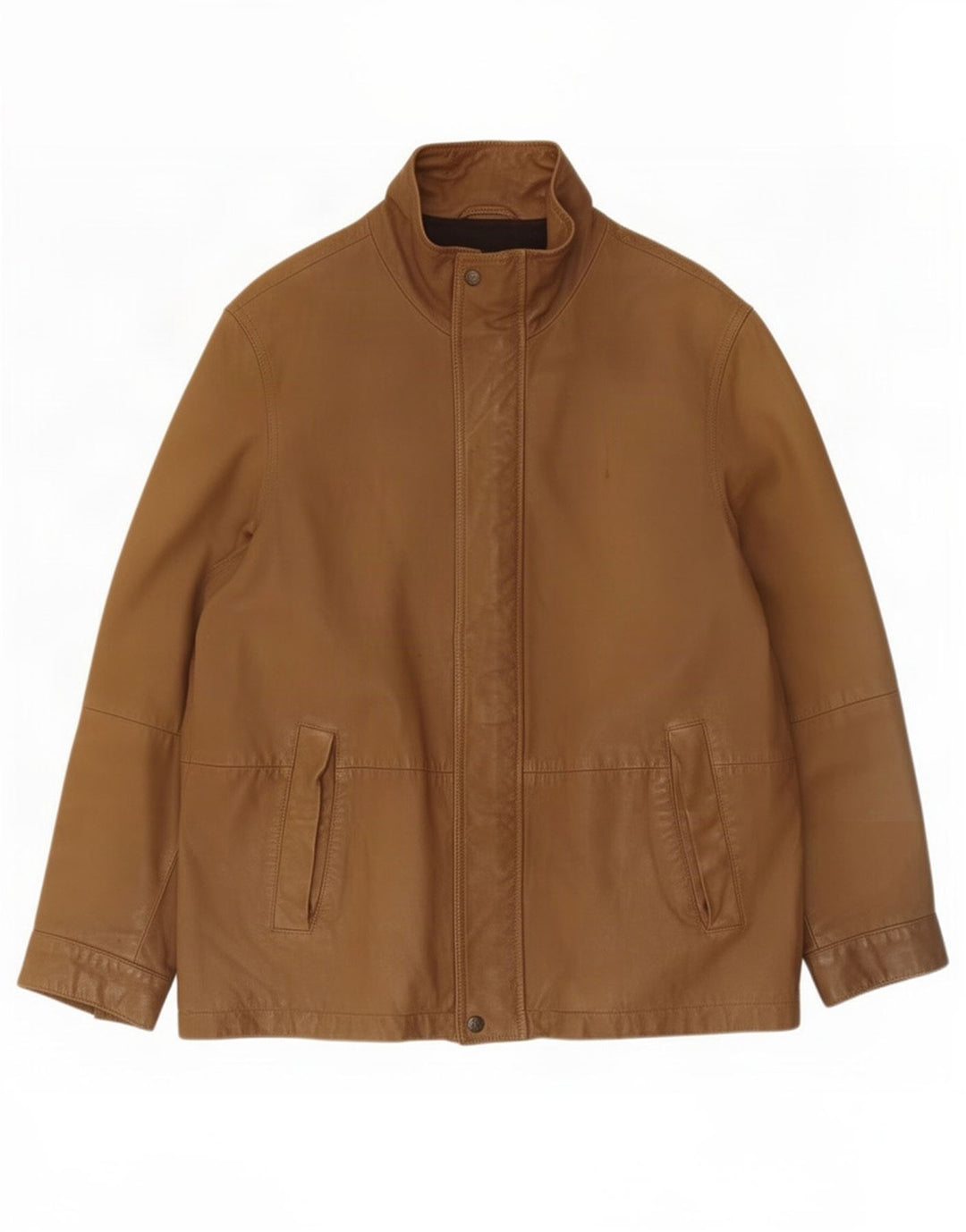 Ανδρικό δερμάτινο μπουφάν Timberland UK 36 Small Brown